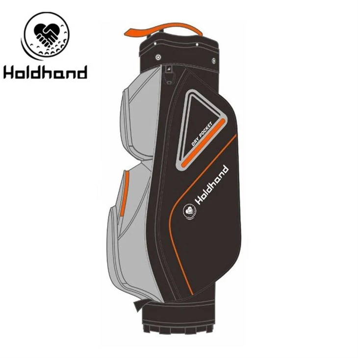 Compact Elite Golf Tote Equipped With 15-tier Club Categorization, Dedicated Putter Rest, Multi-purpose Pockets, Chilled Drink Compartment, Adjustable Harness, And Flash-deploy Storm Guard – For All.