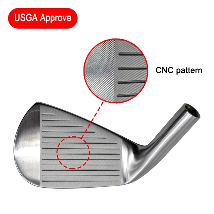Customized High-Quality Golf Club Irons And Heads Set With Screws.