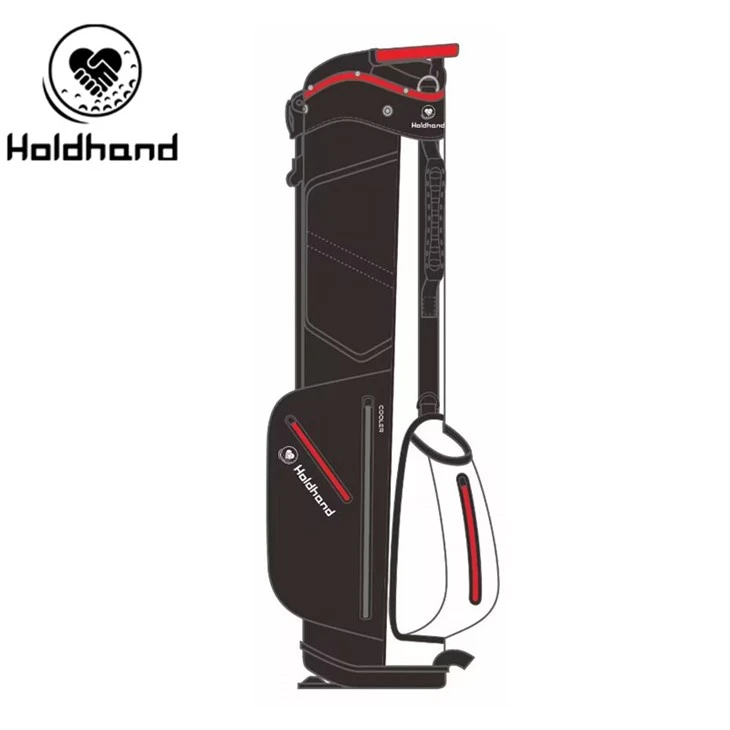 Bardoshli PU dizayni maxsus golf sumkalari, zavoddan golf stendlari sumkalari