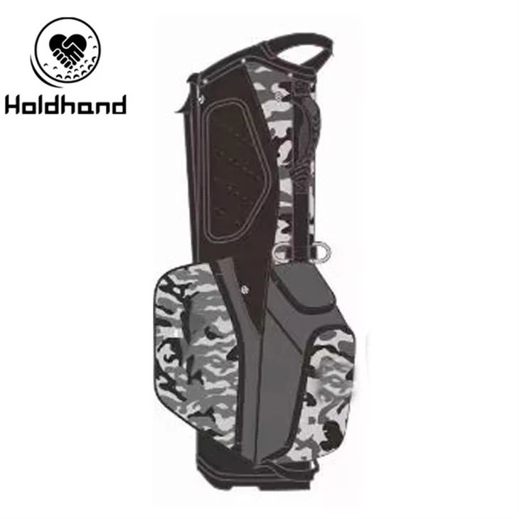 High End Material Customize OEM Pu Leather Material 14-way Golf Carry Bag suppliers