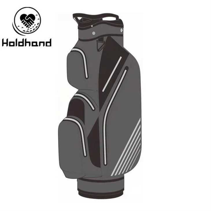 Luxury Edition Golf Cart Bag Combining 14-divider Architecture With Waterproof Material Shell