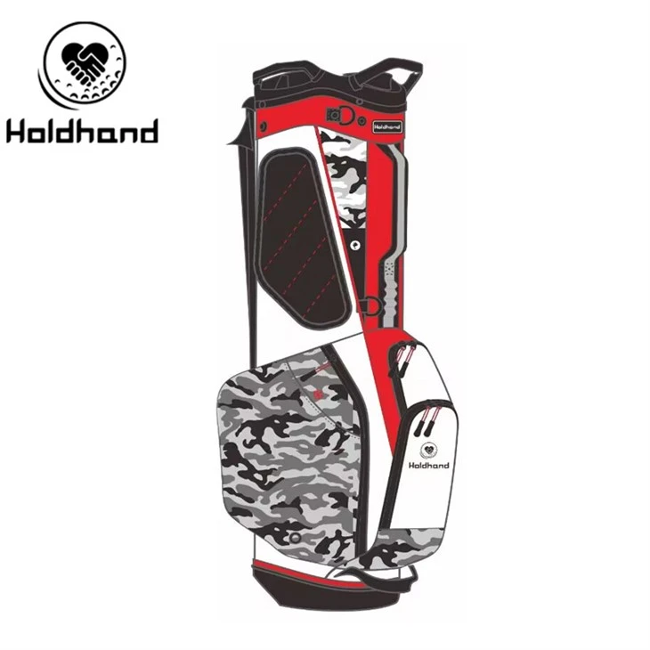 Chiroyli maxsus dizayn golf sumkalari, zavoddan golf stendlari sumkalari