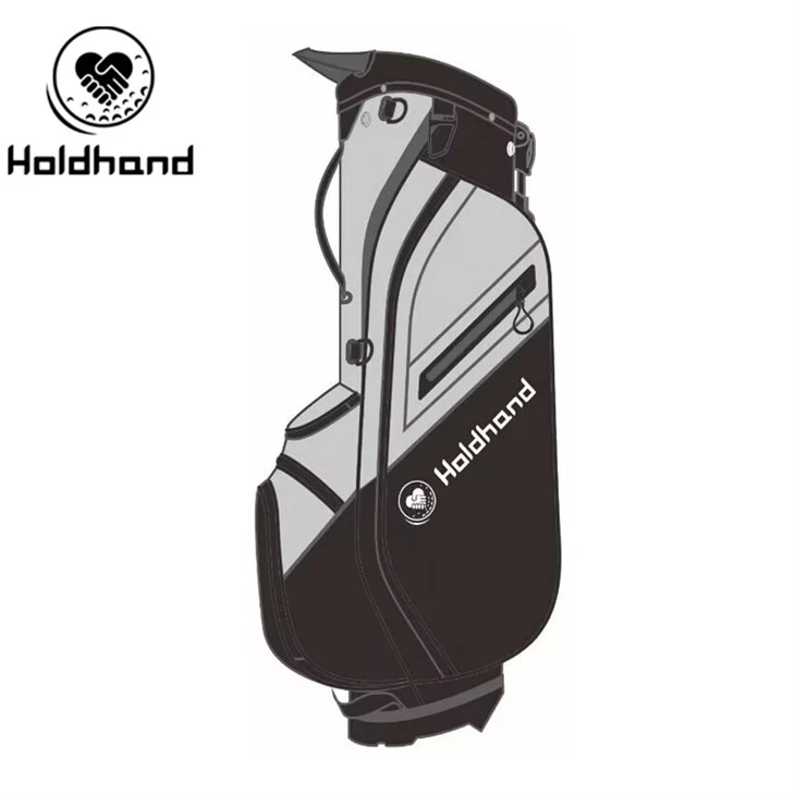 Ulgurji hashamatli charm dizayndagi maxsus golf sumkalari fabrikadan golf stendli sumkalar