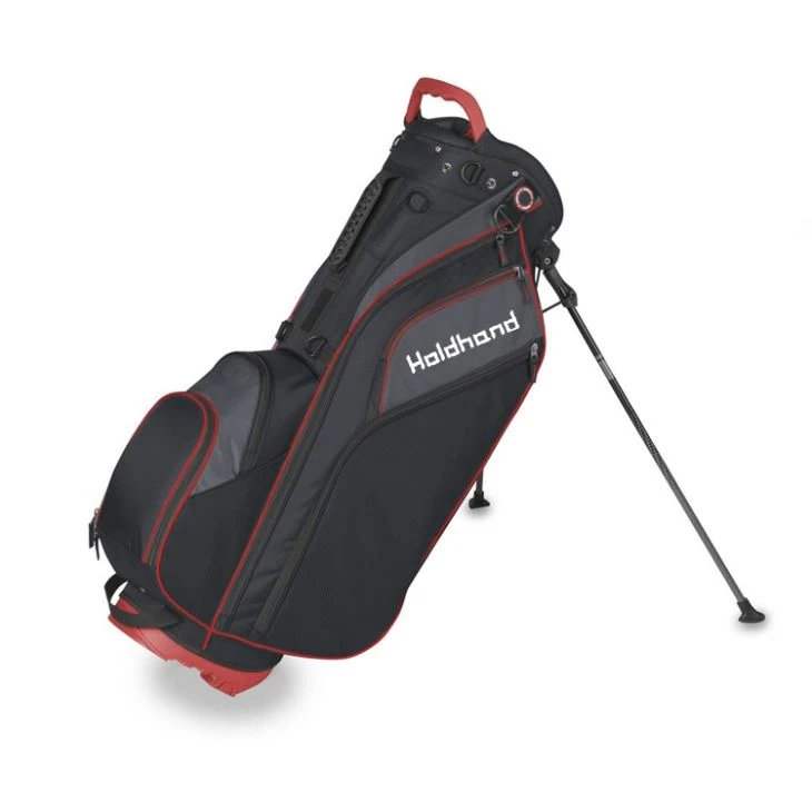 Premium engil Oem stendi Golf sumkasi Qora / kumush