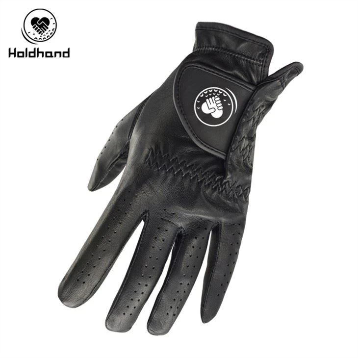 Hot-sales Fashion Custom Logo Guantede Quality Stable Custom Golf Cabretta Glove