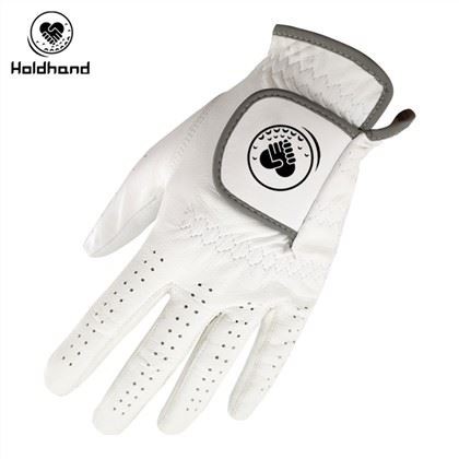 Maxsus logotip haqiqiy charm golf qo'lqop