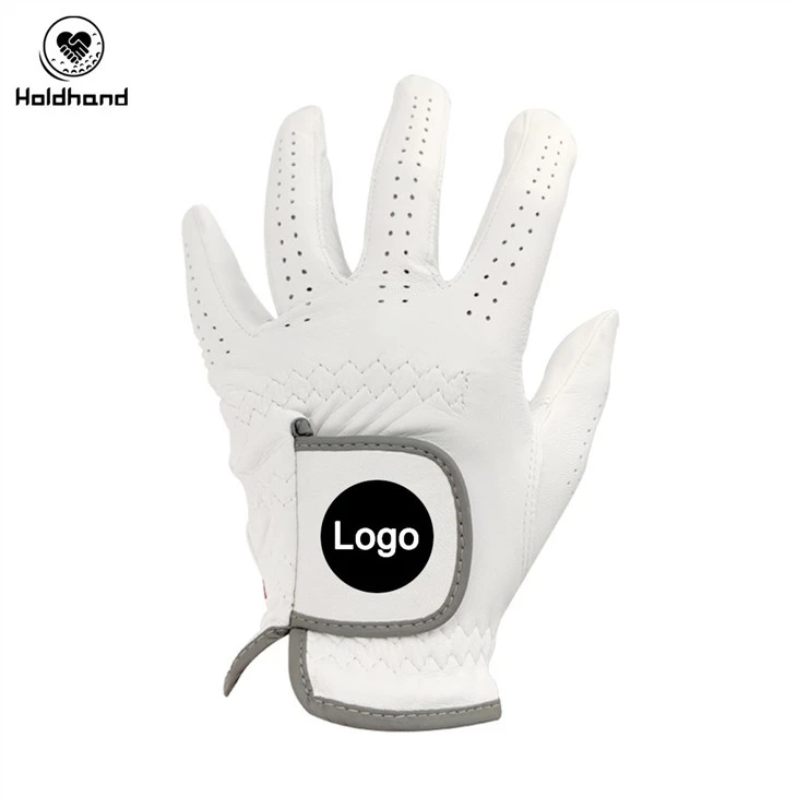 Wholesale Top-class Cabretta Leather Golf Glove Custom Golf Cabretta Golf Glove With Marker